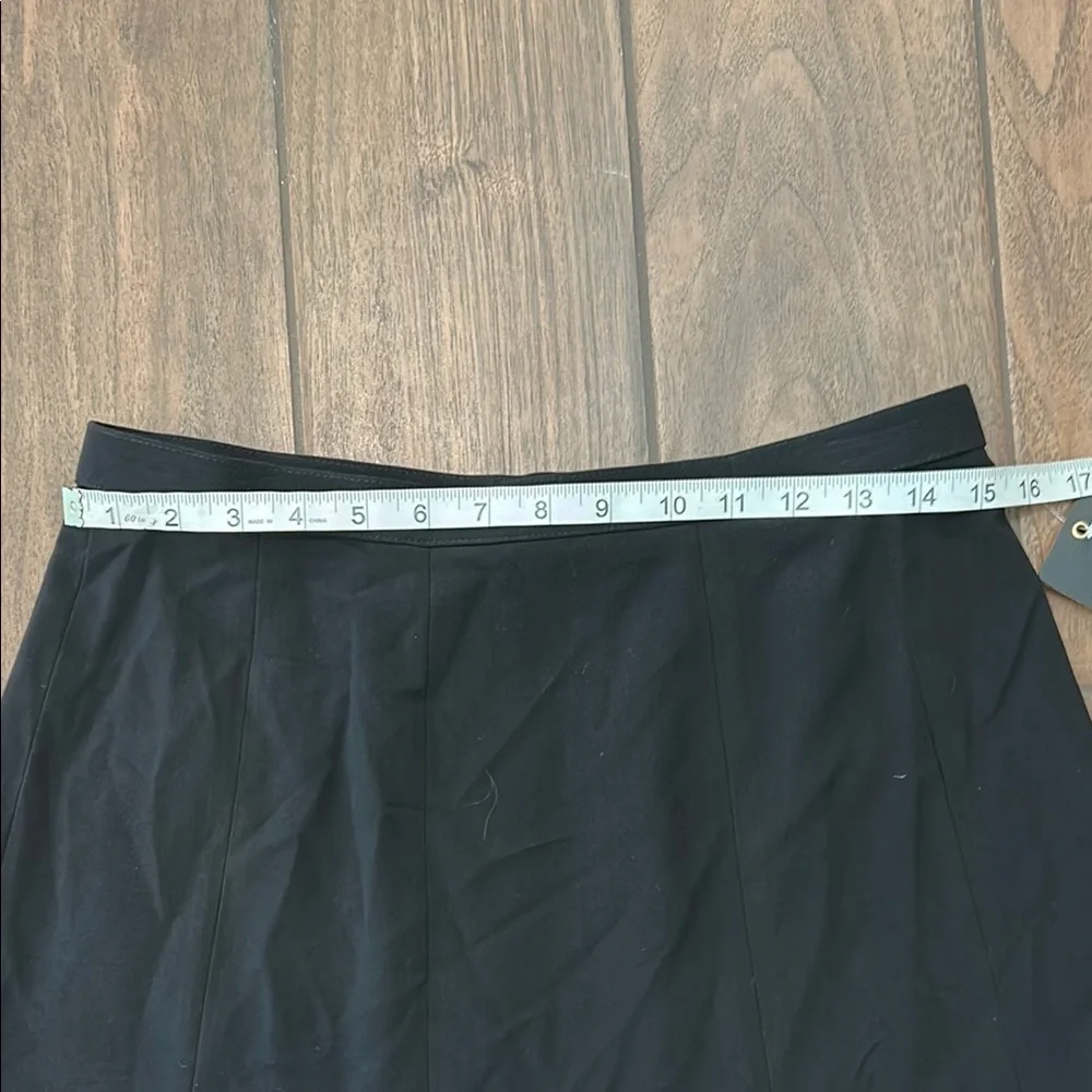 Zac & Rachel Black A-Line flare Skirt size 8 - Picture 2 of 9